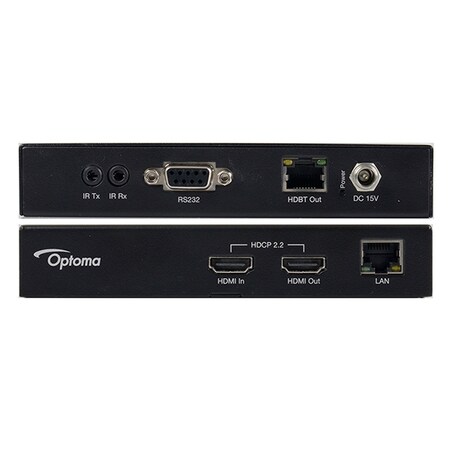 Optoma Hdbaset Transmitter; HDMI 2.0; Hdcp 2.2; 1080P; 1440P; 4K Uhd 2160P 38 4K100TX